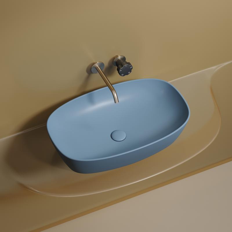 Раковина Ceramicanova Element CN6049ML голубая матовая