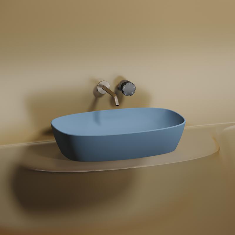 Раковина Ceramicanova Element CN6049ML голубая матовая