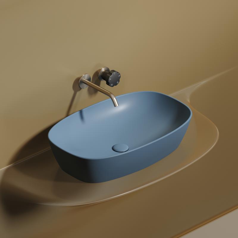 Раковина Ceramicanova Element CN6049ML голубая матовая