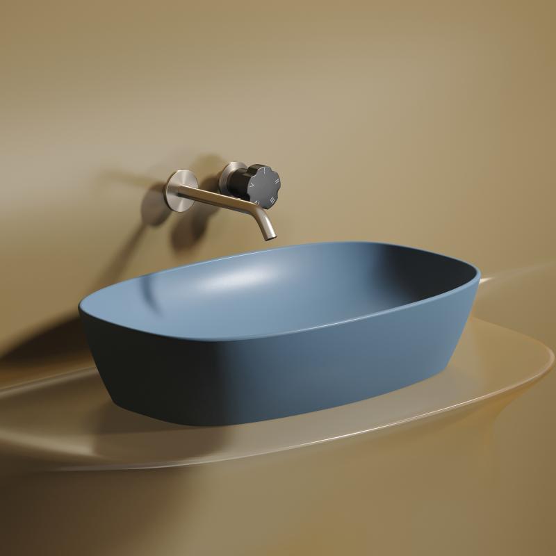 Раковина Ceramicanova Element CN6049ML голубая матовая