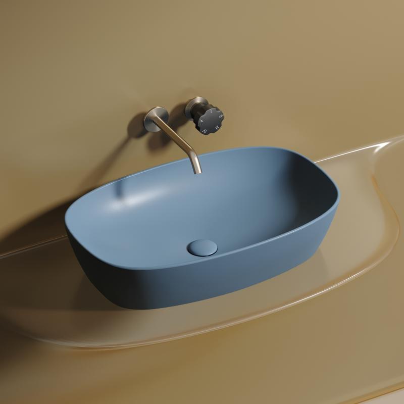 Раковина Ceramicanova Element CN6049ML голубая матовая