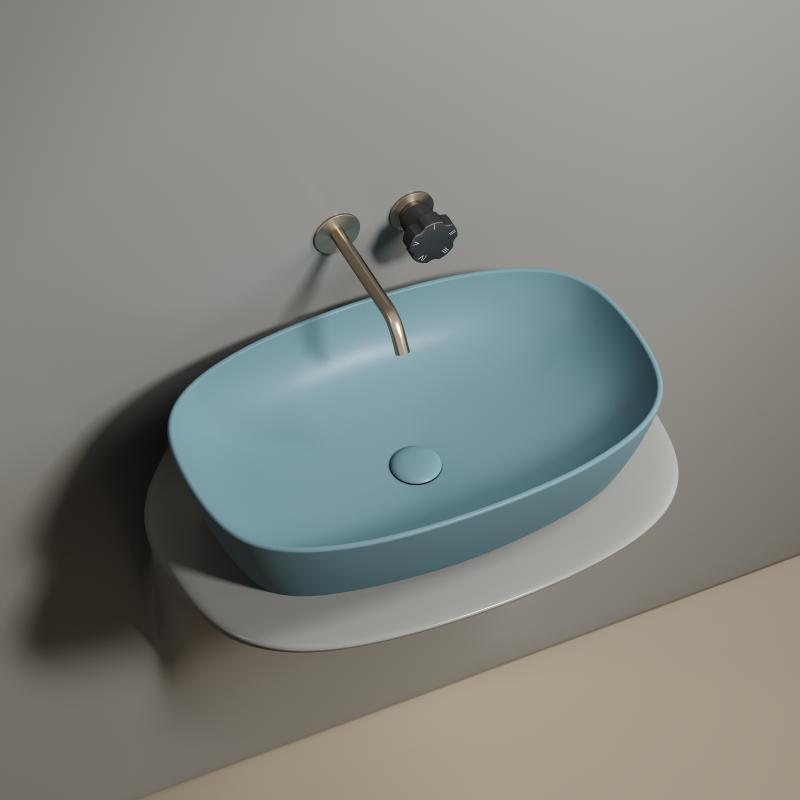 Раковина Ceramicanova Element CN6049MLG зеленая матовая