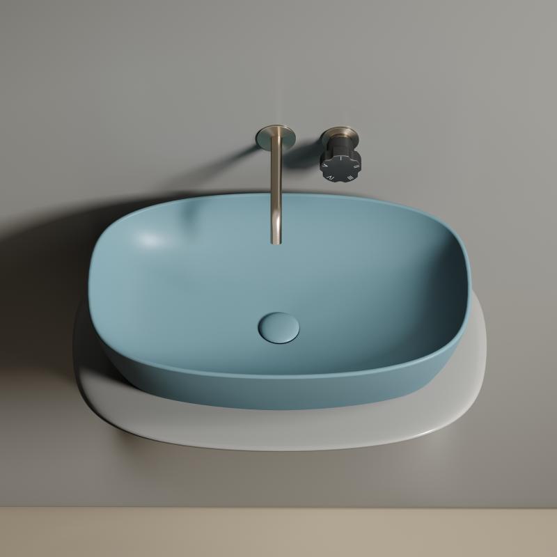 Раковина Ceramicanova Element CN6049MLG зеленая матовая