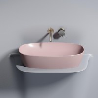 Раковина Ceramicanova Element CN6049MP розовая матовая