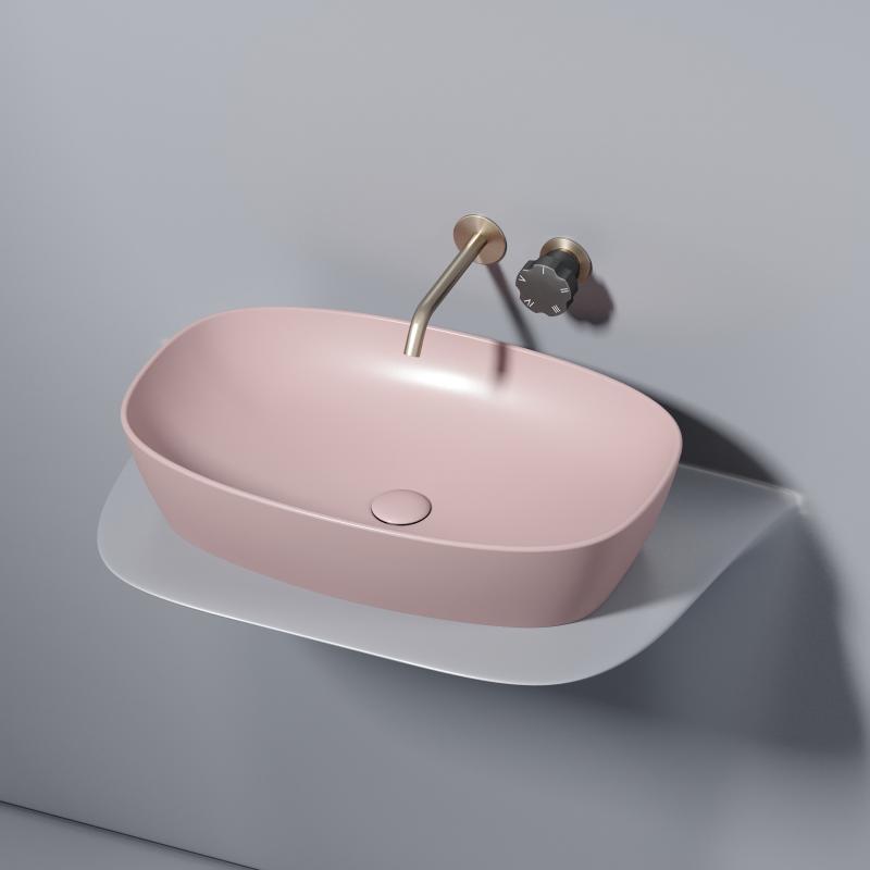 Раковина Ceramicanova Element CN6049MP розовая матовая