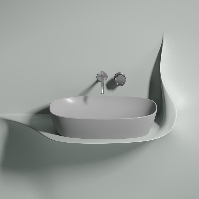 Раковина Ceramicanova Element CN6049MSG серая матовая