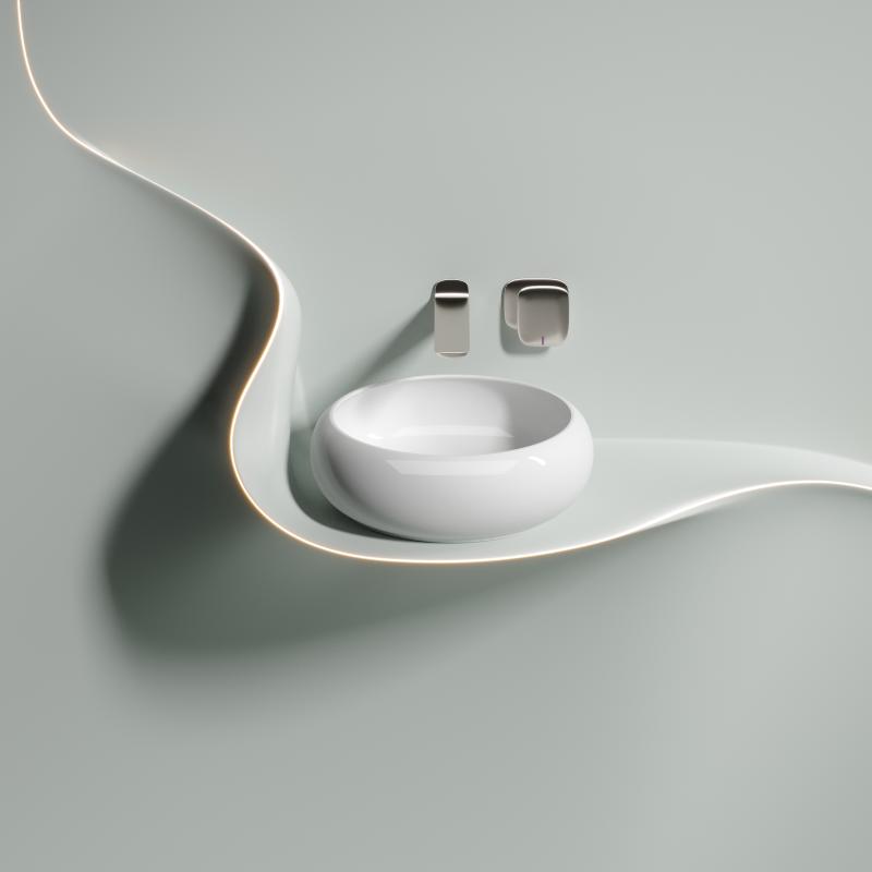 Раковина Ceramicanova Element CN6050 белая глянцевая