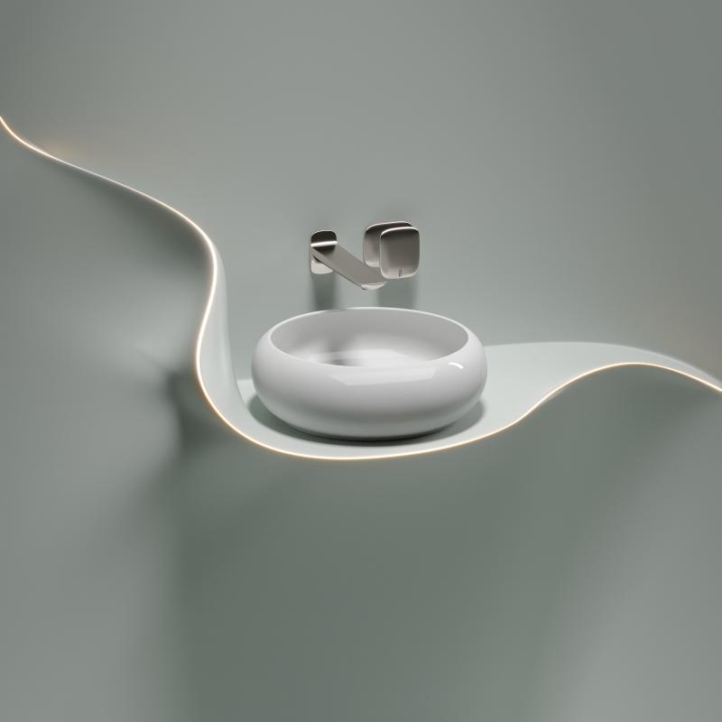 Раковина Ceramicanova Element CN6050 белая глянцевая