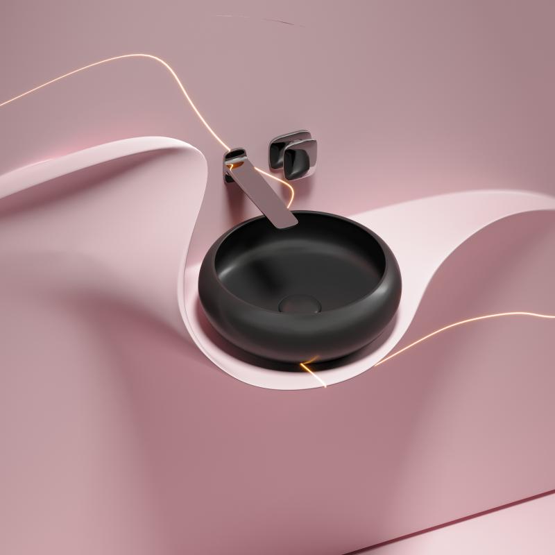 Раковина Ceramicanova Element CN6050MB черная матовая