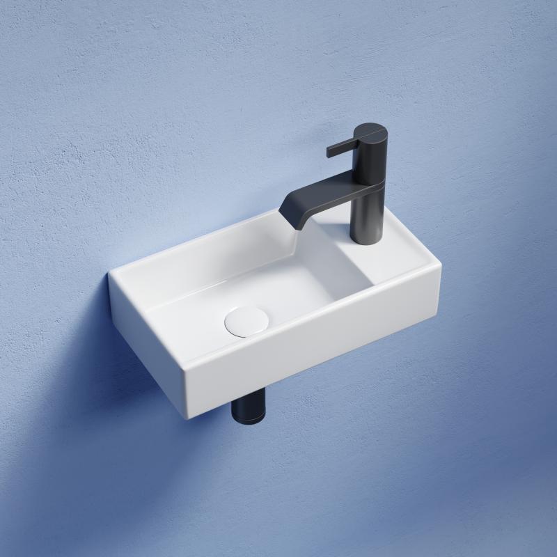 Рукомойник Ceramicanova Element CN6051L белый глянцевый