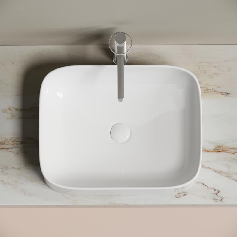 Раковина Ceramicanova Element CN6052 белая глянцевая