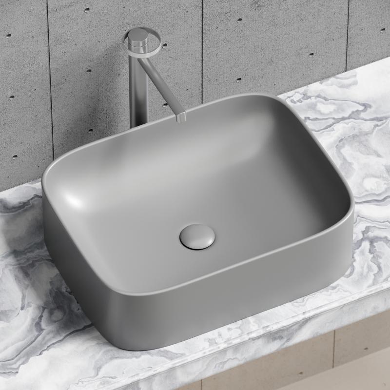 Раковина Ceramicanova Element CN6052MH антрацит матовая