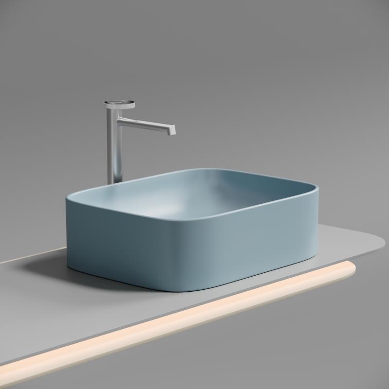 Раковина Ceramicanova Element CN6052ML голубая матовая