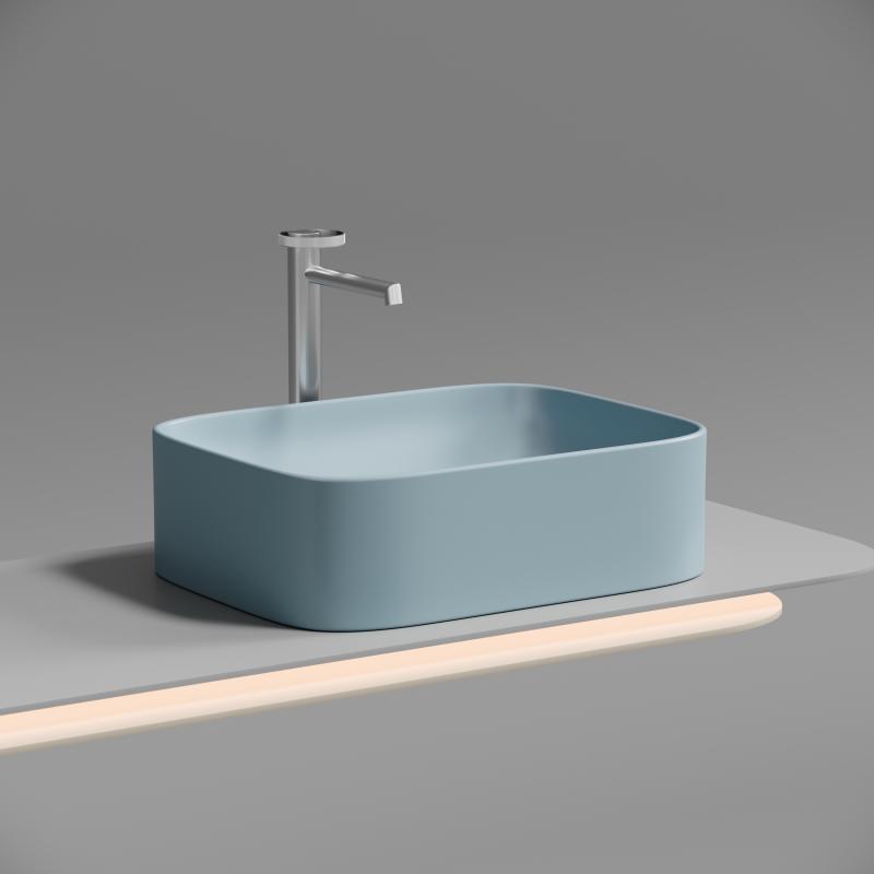 Раковина Ceramicanova Element CN6052ML голубая матовая