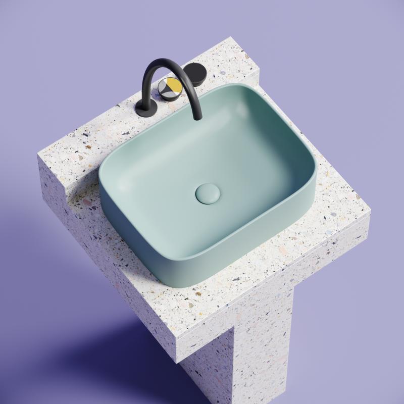 Раковина Ceramicanova Element CN6052MLG зеленая матовая