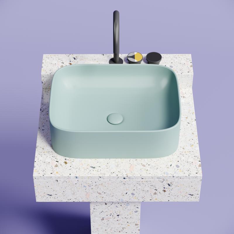 Раковина Ceramicanova Element CN6052MLG зеленая матовая