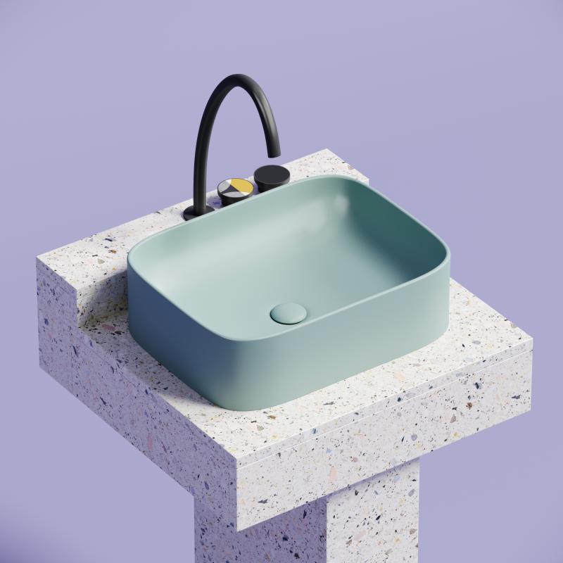 Раковина Ceramicanova Element CN6052MLG зеленая матовая