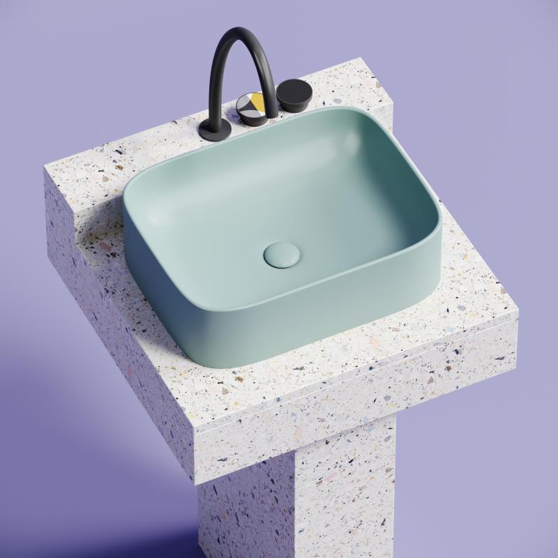 Раковина Ceramicanova Element CN6052MLG зеленая матовая