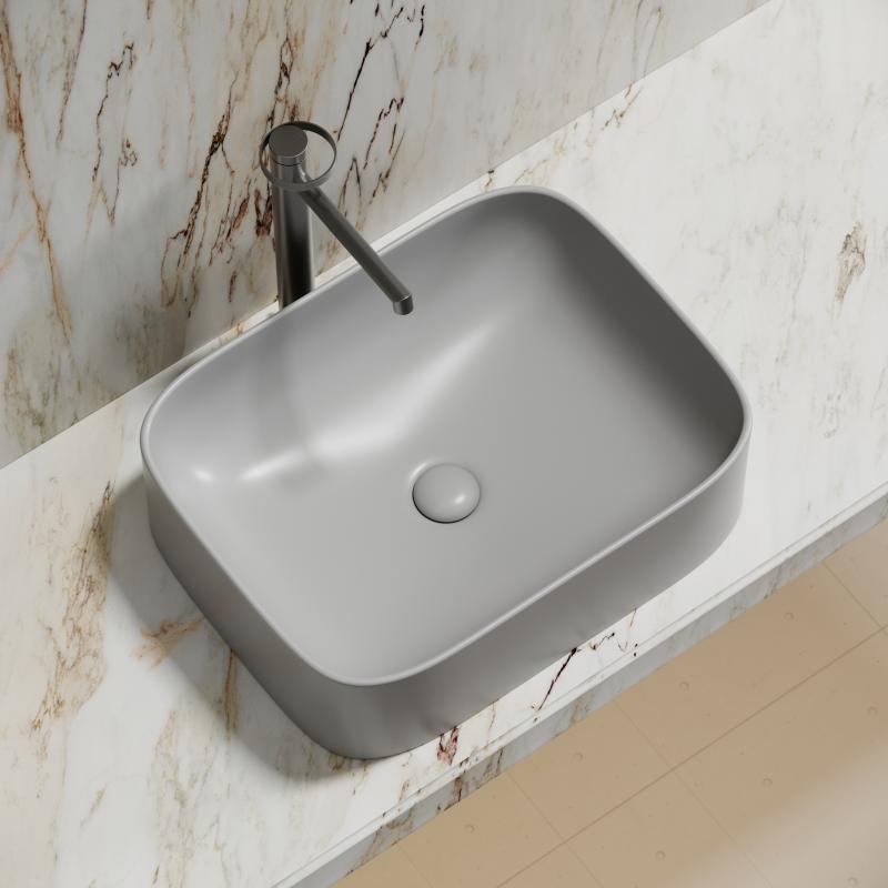 Раковина Ceramicanova Element CN6052MSG серая матовая