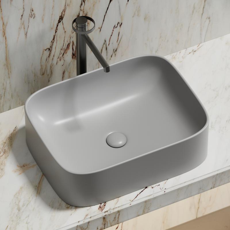 Раковина Ceramicanova Element CN6052MSG серая матовая