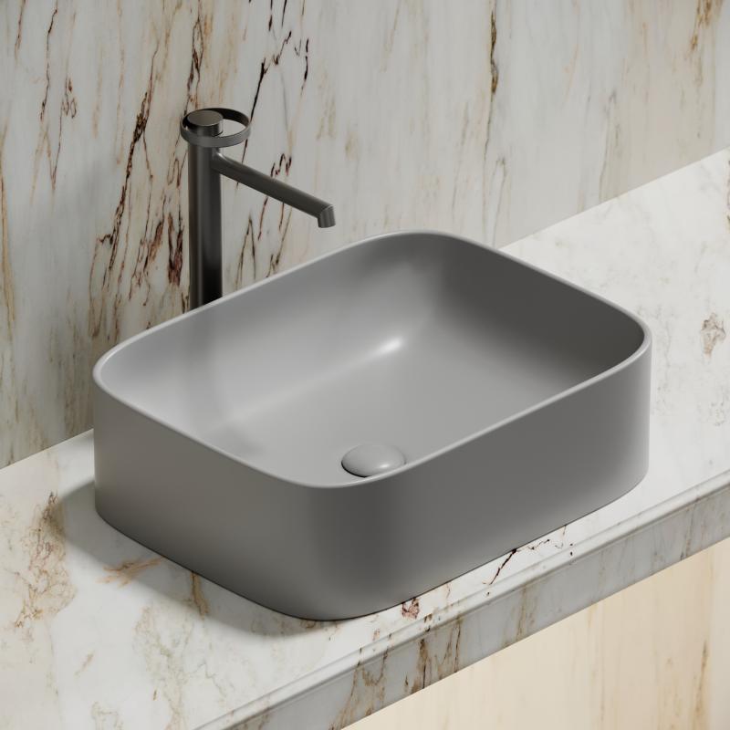 Раковина Ceramicanova Element CN6052MSG серая матовая