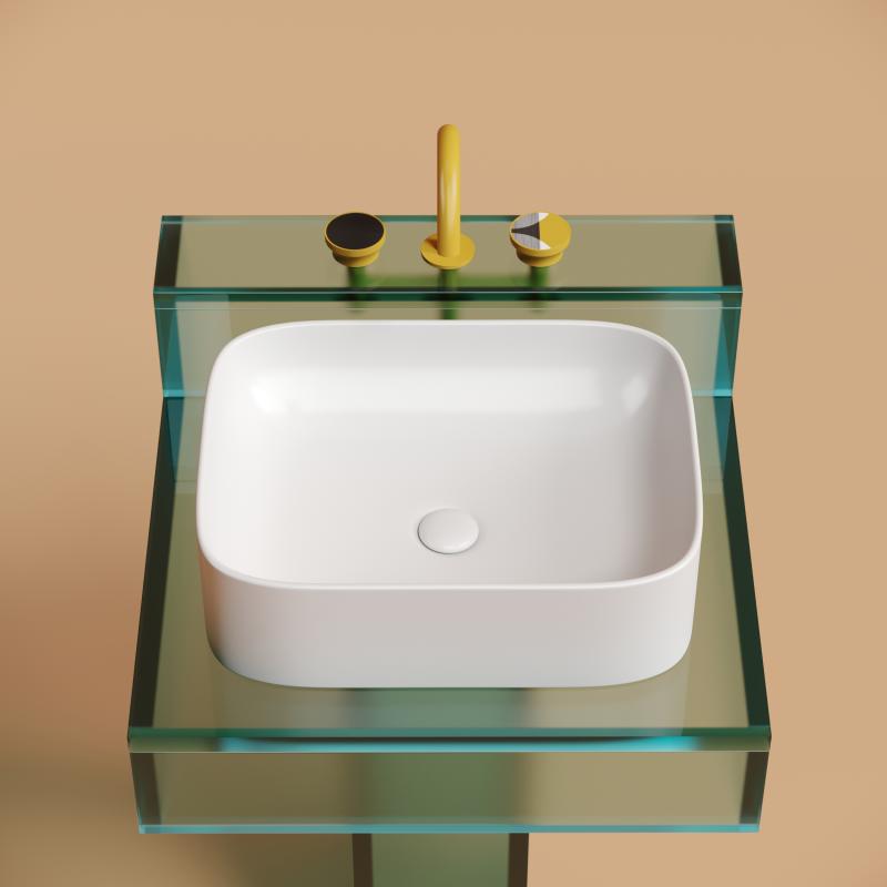 Раковина Ceramicanova Element CN6052MW белая матовая