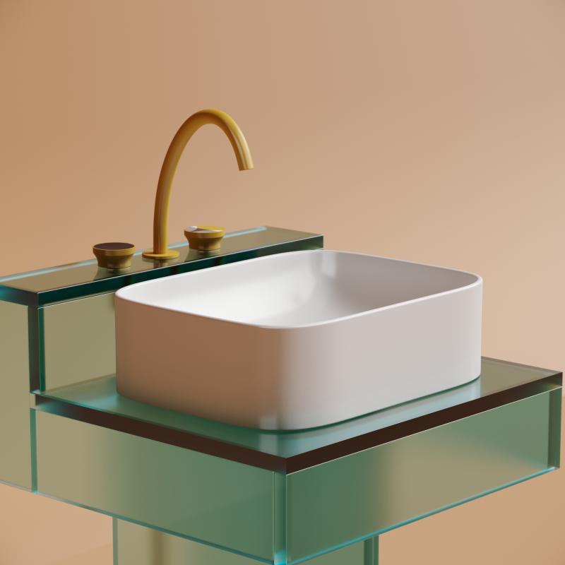 Раковина Ceramicanova Element CN6052MW белая матовая