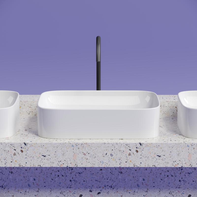 Раковина Ceramicanova Element CN6053 белая глянцевая