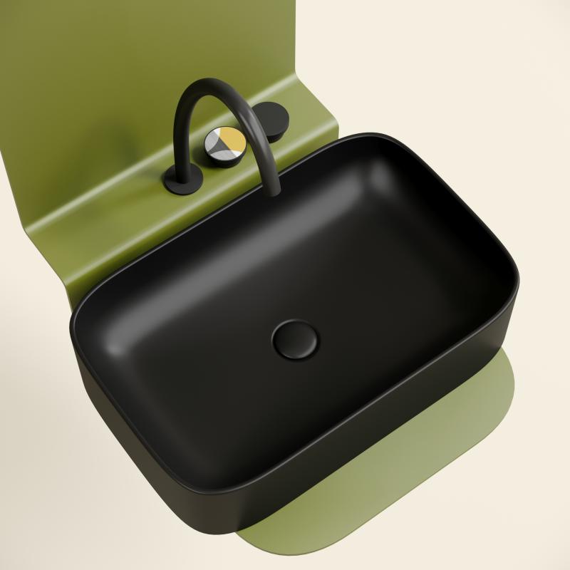 Раковина Ceramicanova Element CN6053MB черная матовая