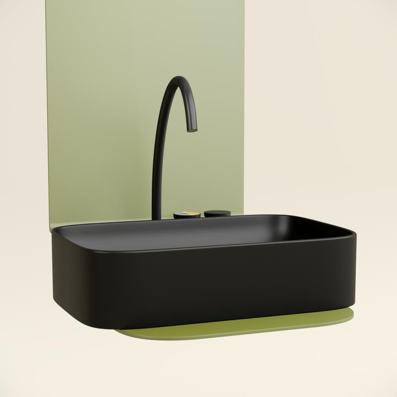 Раковина Ceramicanova Element CN6053MB черная матовая