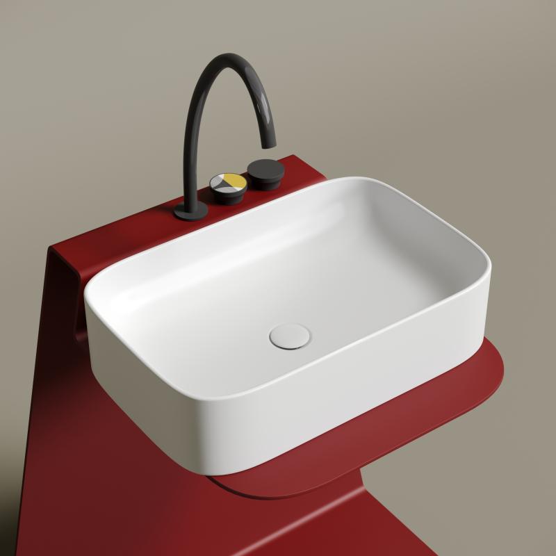 Раковина Ceramicanova Element CN6053MW белая матовая