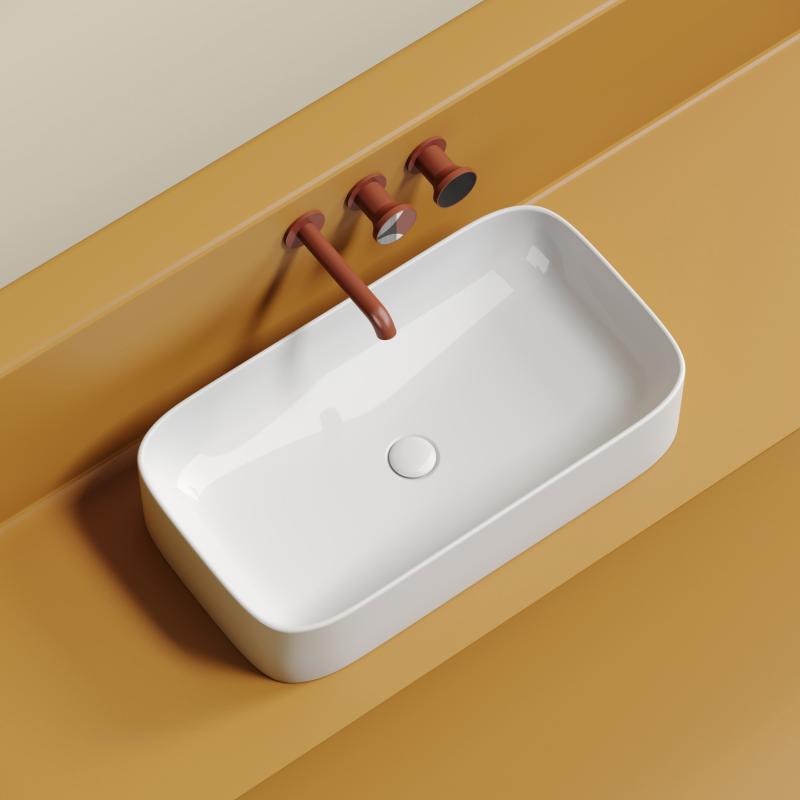 Раковина Ceramicanova Element CN6054 белая глянцевая