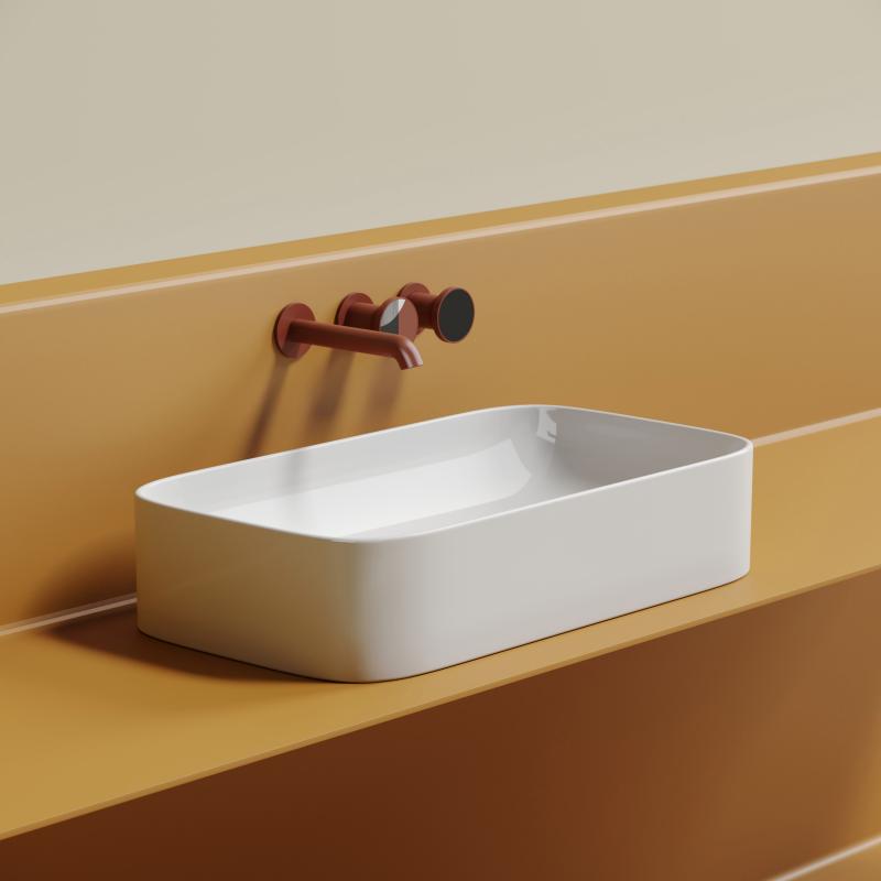 Раковина Ceramicanova Element CN6054 белая глянцевая