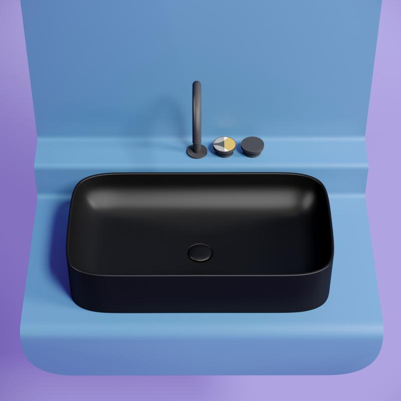 Раковина Ceramicanova Element CN6054MB черная матовая