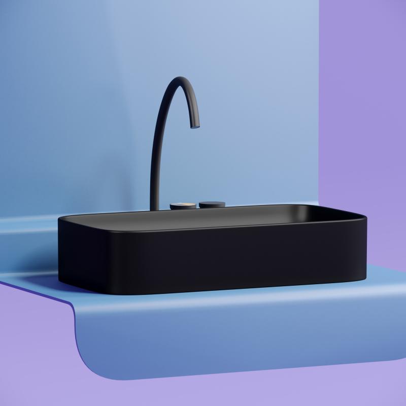 Раковина Ceramicanova Element CN6054MB черная матовая