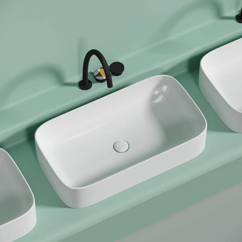 Раковина Ceramicanova Element CN6054MW белая матовая