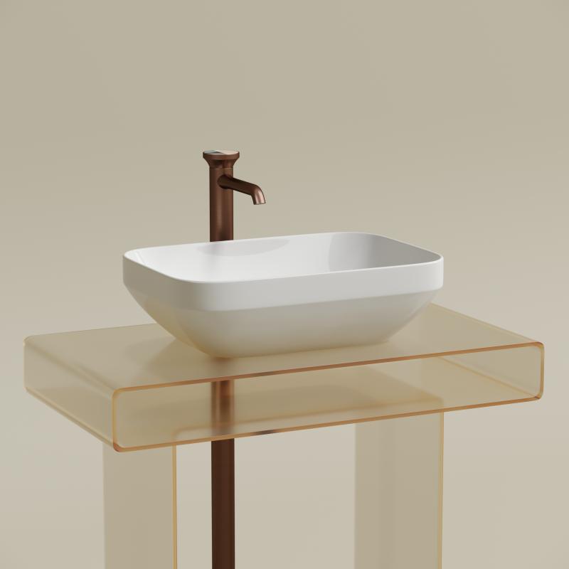 Раковина Ceramicanova Element CN6055 белая глянцевая