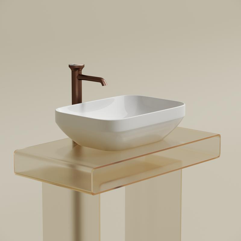 Раковина Ceramicanova Element CN6055 белая глянцевая