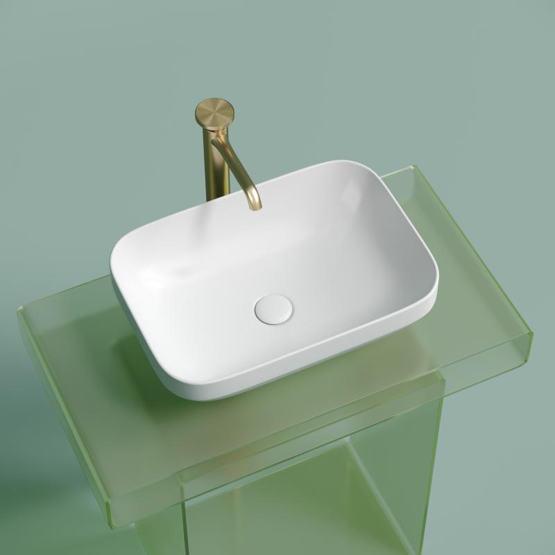 Раковина Ceramicanova Element CN6055MW белая матовая