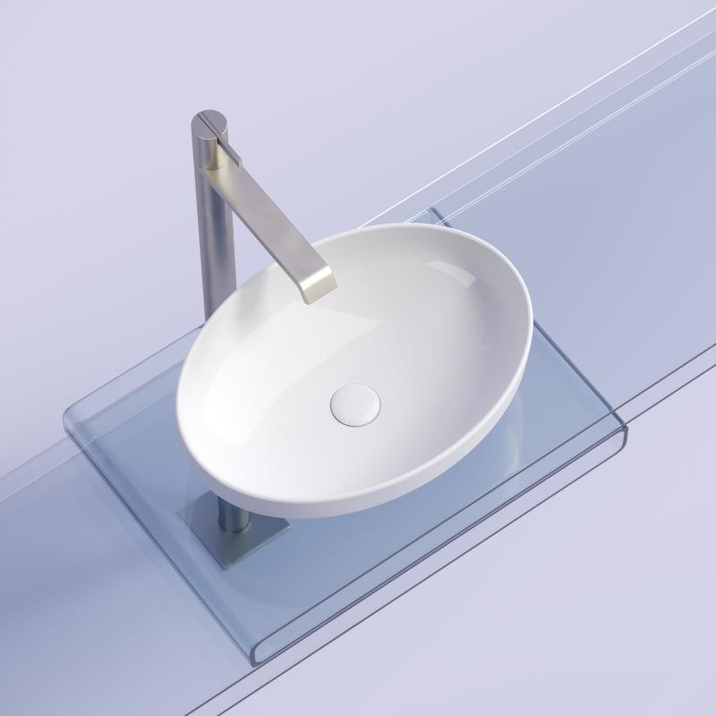 Раковина Ceramicanova Element CN6056 белая глянцевая