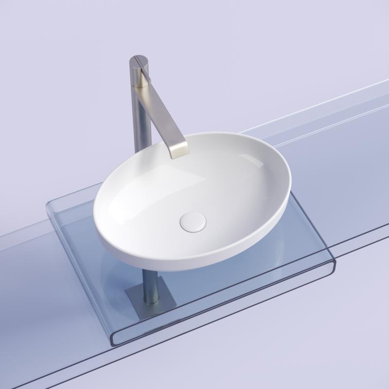 Раковина Ceramicanova Element CN6056 белая глянцевая