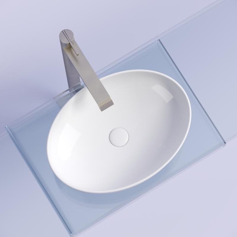 Раковина Ceramicanova Element CN6056 белая глянцевая