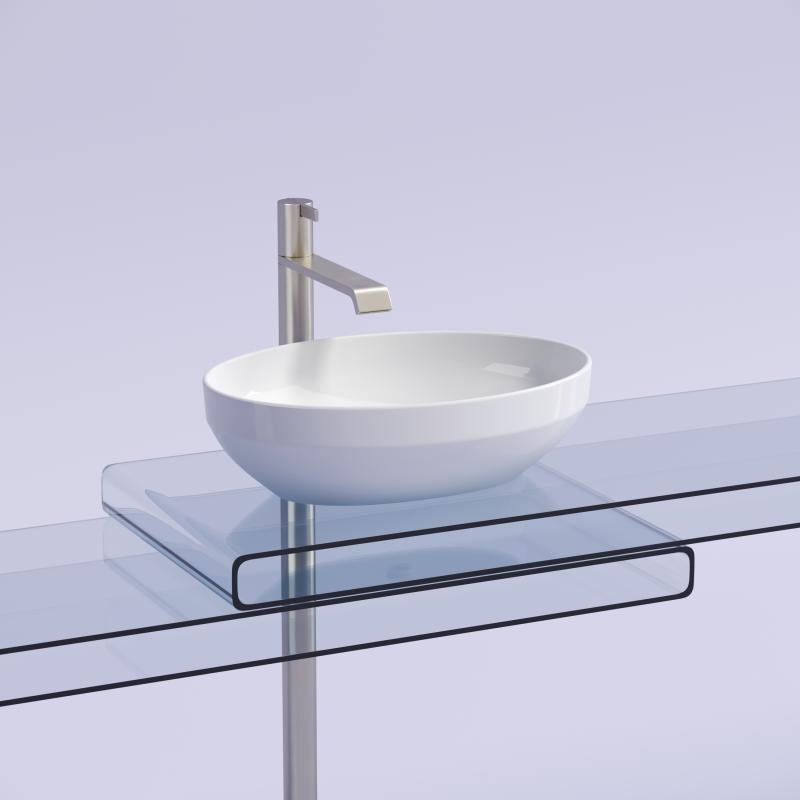 Раковина Ceramicanova Element CN6056 белая глянцевая