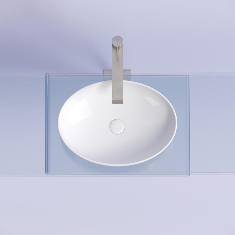 Раковина Ceramicanova Element CN6056 белая глянцевая