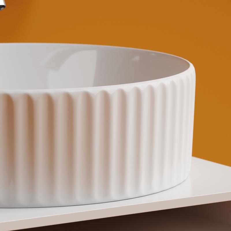 Раковина Ceramicanova Element CN6057 белая глянцевая