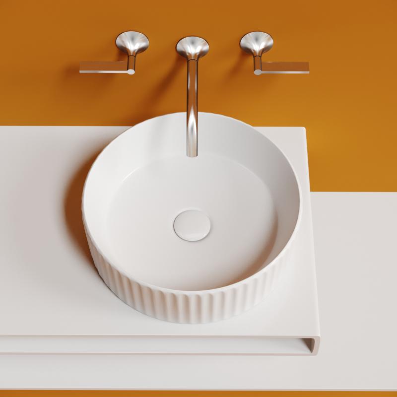 Раковина Ceramicanova Element CN6057 белая глянцевая