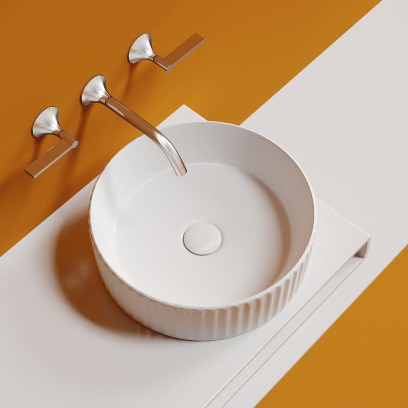 Раковина Ceramicanova Element CN6057 белая глянцевая