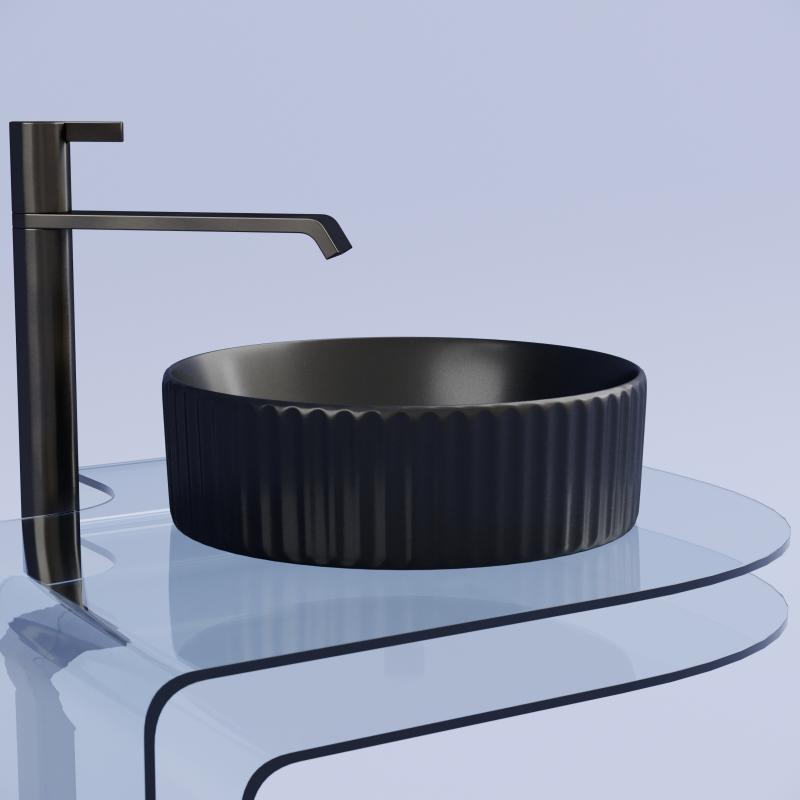 Раковина Ceramicanova Element CN6057MB черная матовая