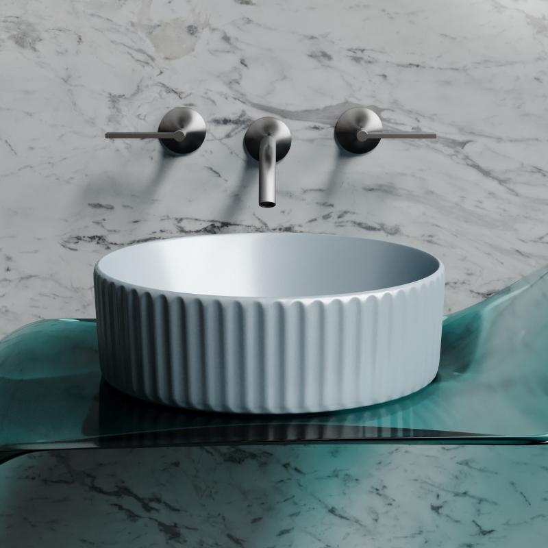 Раковина Ceramicanova Element CN6057MHL серо-голубая матовая