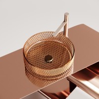 Раковина Ceramicanova Cristal CN6058 бежевая
